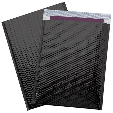 Bsc Preferred 13 x 17-1/2'' Black Glamour Bubble Mailers, 100PK BUY00018122